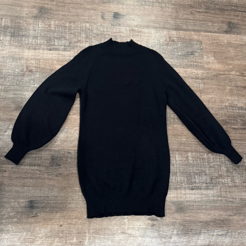 Women's Mock Neck Sweater Dress